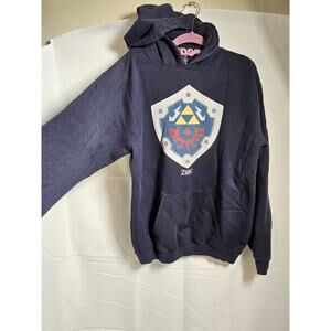 Boys The Legend of Zelda Hoodie Pullover Sweatshirt Size XL Shield Graphic
